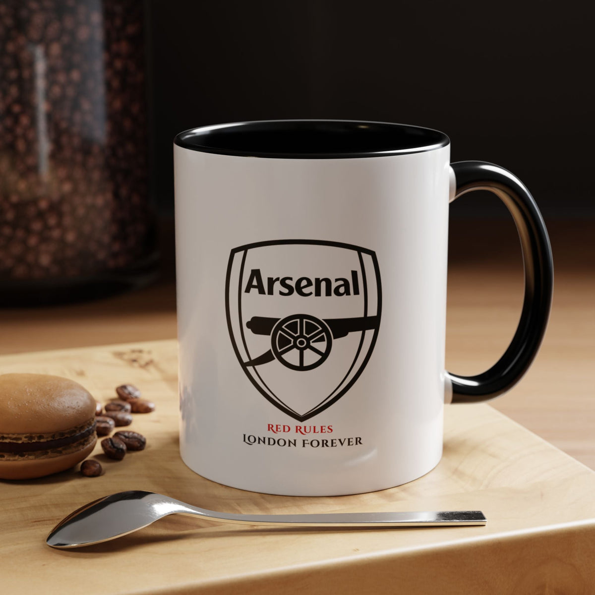 Arsenal Champions Mug – Arsenal FC Ceramic Coffee & Tea Cup | Club Logo Fan Gift | Arsenal Supporter Home & Office Mug-1