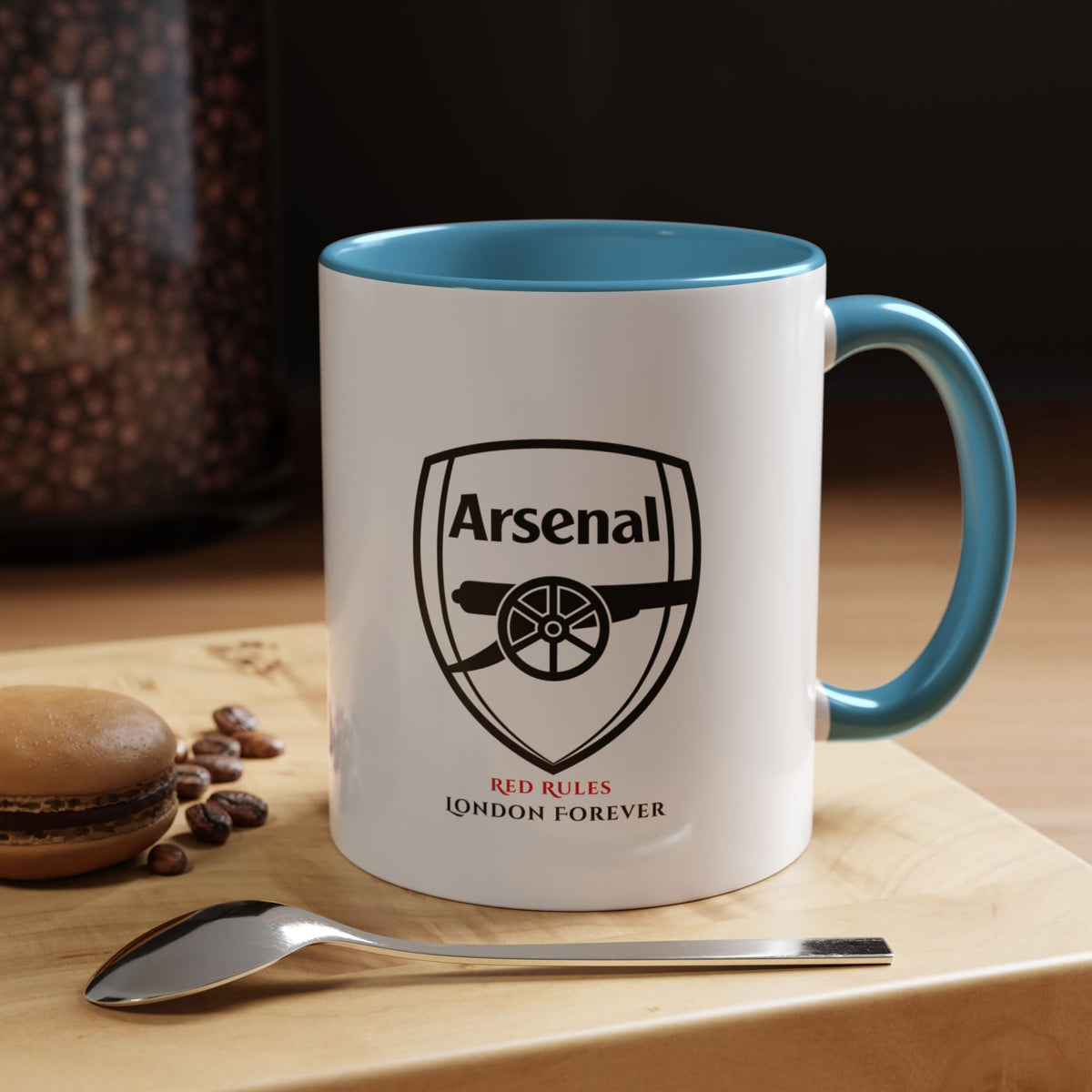 Arsenal Champions Mug – Arsenal FC Ceramic Coffee & Tea Cup | Club Logo Fan Gift | Arsenal Supporter Home & Office Mug-2