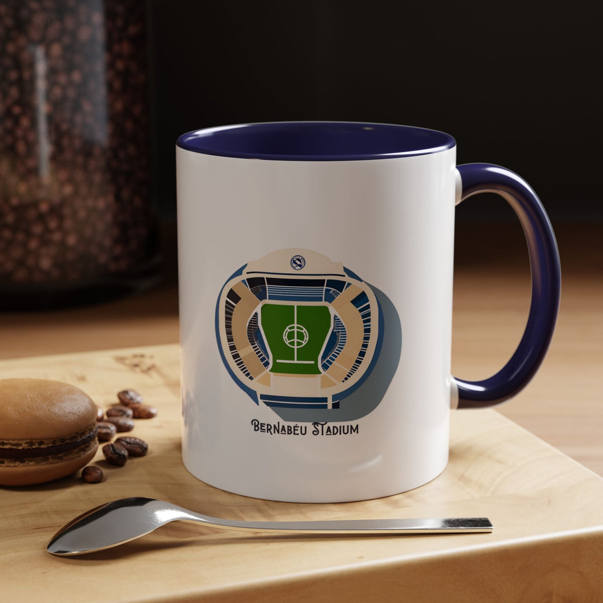 Real Madrid Mug Bernab√©u Stadium Coffee Mug Tea Cup Los Blancos Supporter Gift Ceramic Cup-2