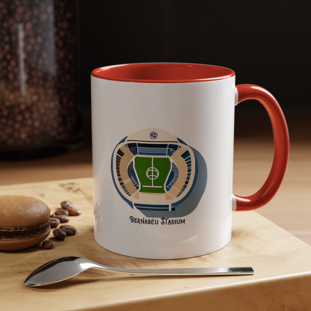 Real Madrid Mug Bernab√©u Stadium Coffee Mug Tea Cup Los Blancos Supporter Gift Ceramic Cup-4