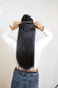 U-Shape Volumizer | Full Coverage Back, Sides & Crown | Remy Human Hair India-2
