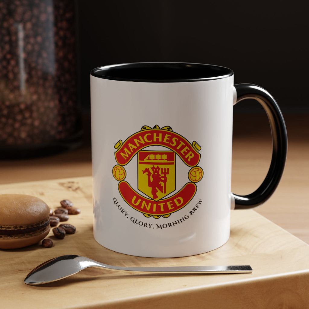 Manchester United Mug - Official Club Crest Coffee & Tea Cup | Red Devils Supporter Gift-1
