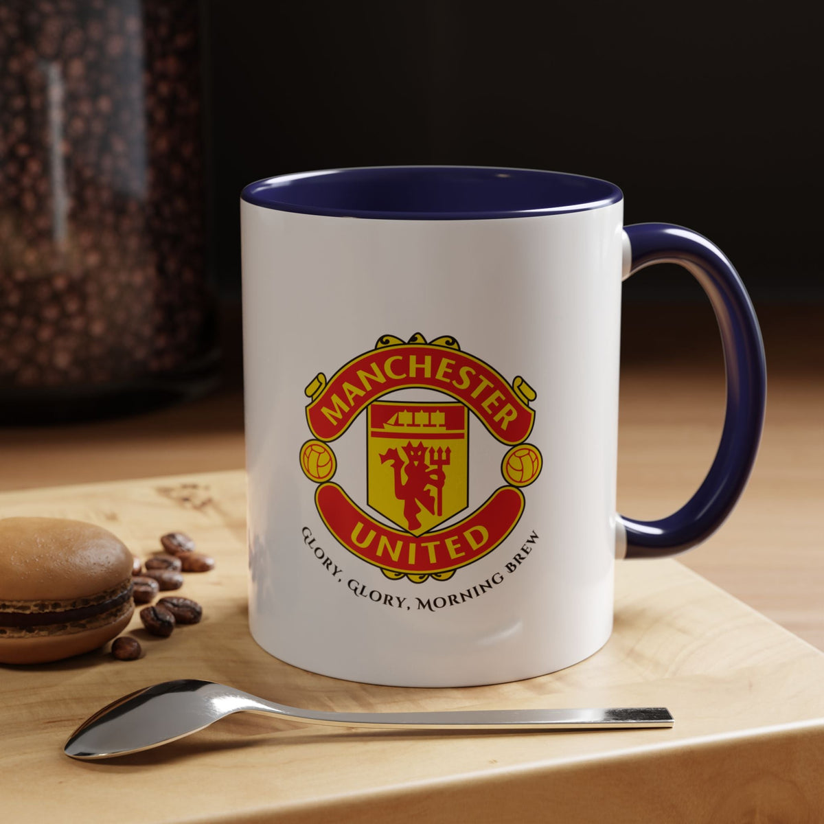 Manchester United Mug - Official Club Crest Coffee & Tea Cup | Red Devils Supporter Gift-3