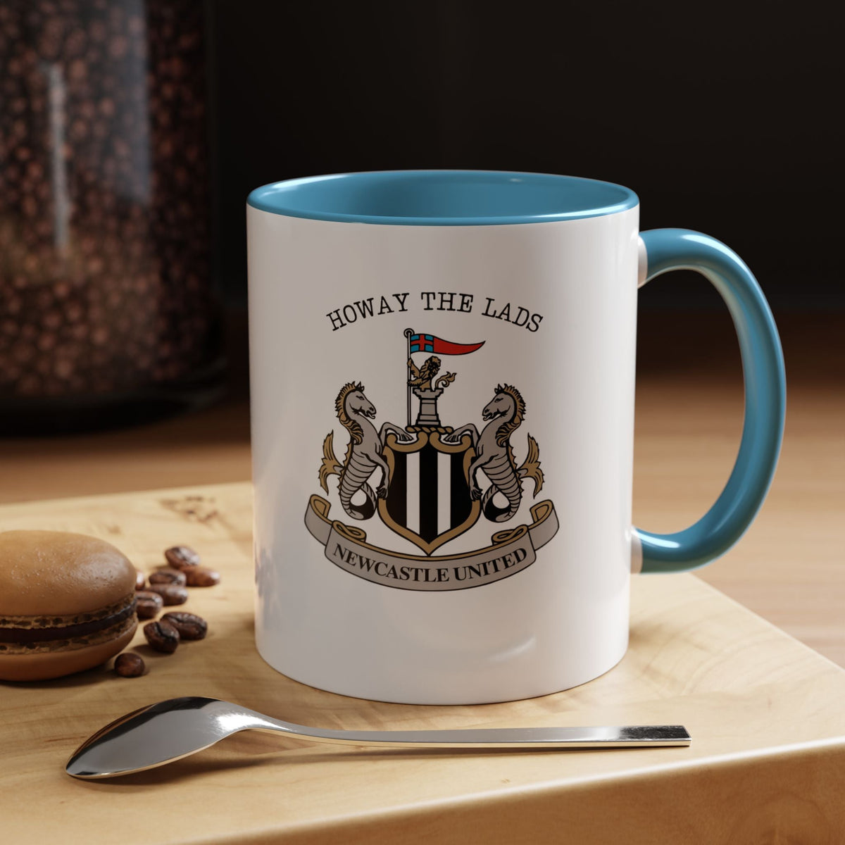 Newcastle United Coffee Mug - Official Magpies Crest Cup | Tea & Hot Drink Gift-1