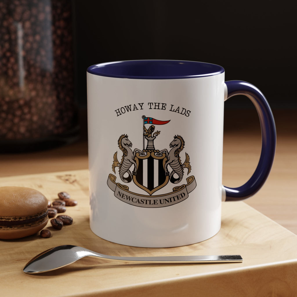Newcastle United Coffee Mug - Official Magpies Crest Cup | Tea & Hot Drink Gift-2
