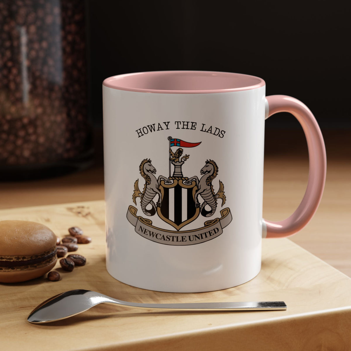 Newcastle United Coffee Mug - Official Magpies Crest Cup | Tea & Hot Drink Gift-3