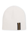 Cashmere Blend Beanie (Ivory)