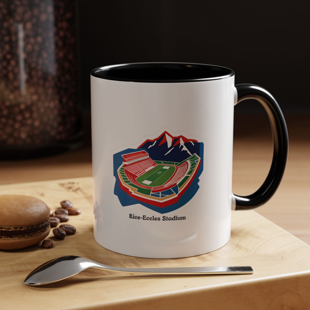 Rice-Eccles Stadium Mug - University of Utah Coffee & Tea Cup | Fan Gift Collectible-0
