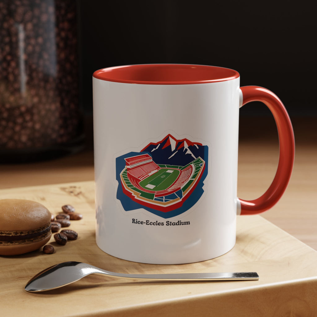 Rice-Eccles Stadium Mug - University of Utah Coffee & Tea Cup | Fan Gift Collectible-2