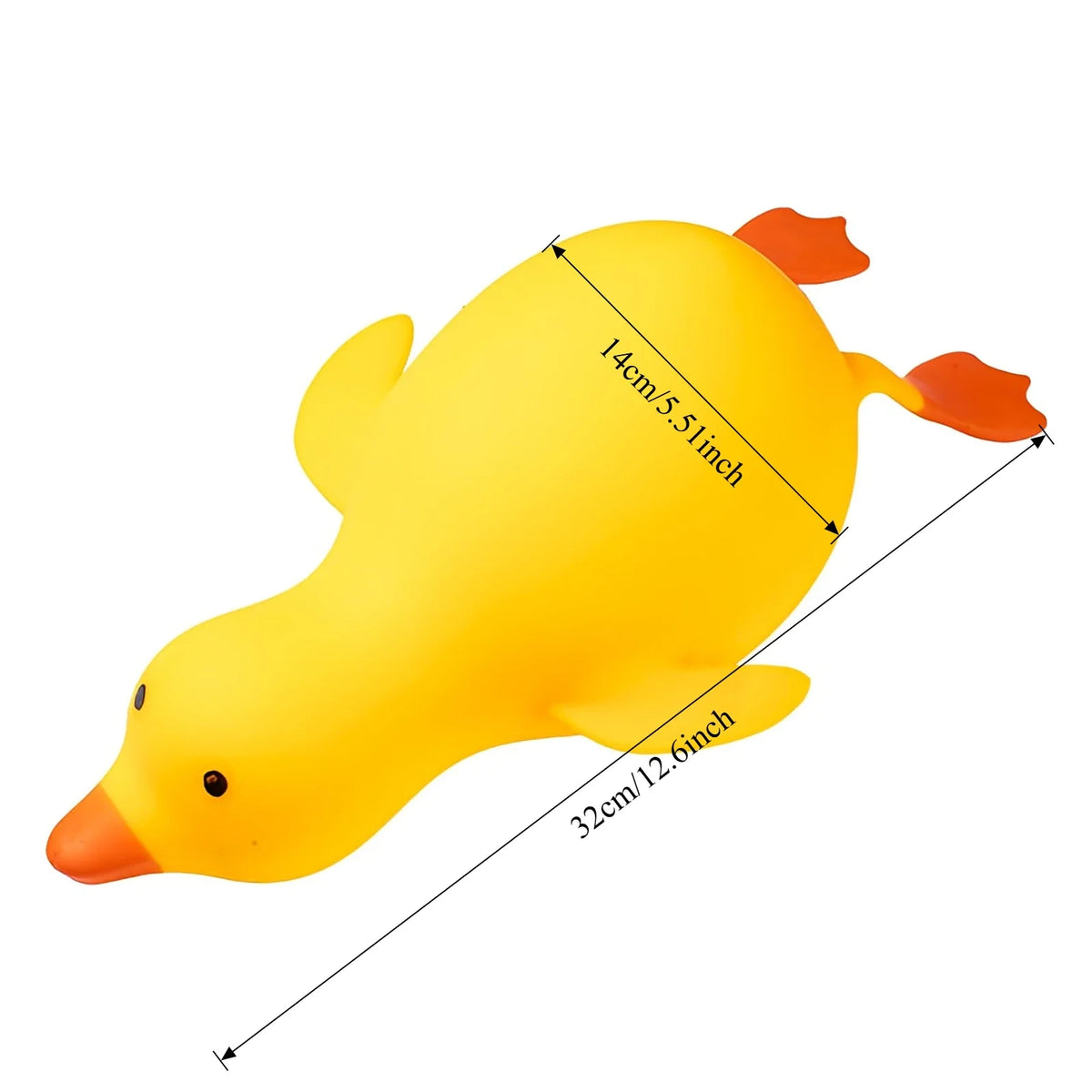 Squishy Antistress Duck Fidgets Toys Cute Goose Animals Vent Toys for Kids Adults Decompression Stretch Toys Friends Best Gift-9